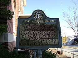 Lewis Lawrence Griffin Historical Marker