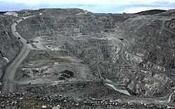 An apatite mine in Siilinjärvi, Finland