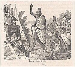 Treaty of Fort Jackson with the Creeks, 1814