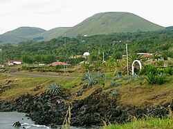 View toward the interior of Easter Island