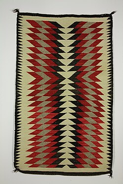 Navajo Germantown Eye Dazzler Rug, Science History Institute