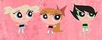 The Powerpuff Girls in the 2014 special.