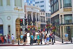 Rodeo Drive is one of the most expensive streets in the world.[102]