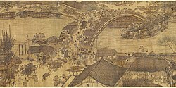 Street scene in Bianjing (modern Kaifeng)