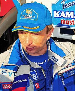 Vladimir Chagin, the "Tsar of Dakar", is the most successful truck driver.