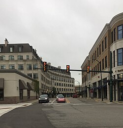 Willits Street, with The Willits on left