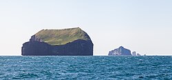 Suðurey, Hellisey, Súlnasker and Geldungur islands