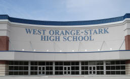 West Orange-Stark High School, a college preparatory high school in West Orange, Texas