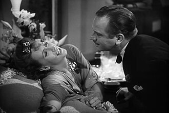 Garbo and Melvyn Douglas in Two-Faced Woman (1941)