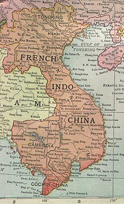 French Indochina: In the oriental French Empire, the country and people of Vietnam were renamed French Indochina. (1913)