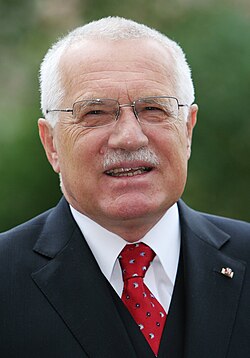 Václav Klaus, former Eurosceptic President of the Czech Republic