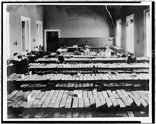 Card Division, United States Library of Congress, 1910s or 1920s