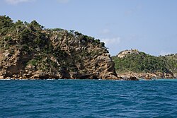 Rocky shoreline near St. John's