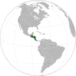 The Federal Republic of Central America (1823–1838) with its capital in Guatemala City