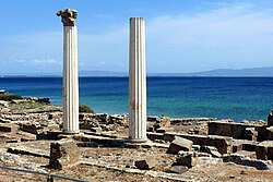 The Phoenician and subsequently Roman town of Tharros