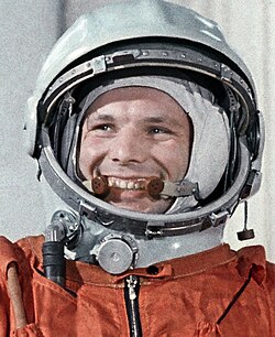 Yuri Gagarin, first human in space (1961)