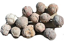 A collection of lithophysae "thundereggs"