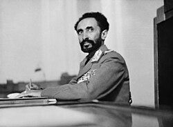 Haile Selassie in 1942