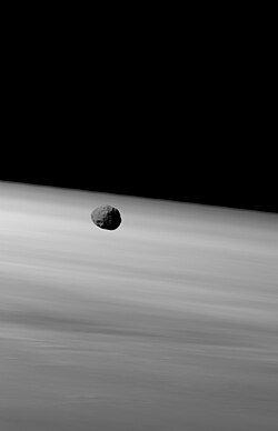Phobos over Mars, 2007
