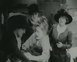 Mae Marsh fights against the Uplifters.