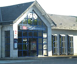 Lannemezan SNCF railway station, on the Bayonne-Toulouse line