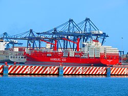 The port of Veracruz is the largest and most important in Mexico