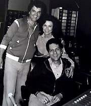 David Barnes, Conway Twitty and Lynn in 1979