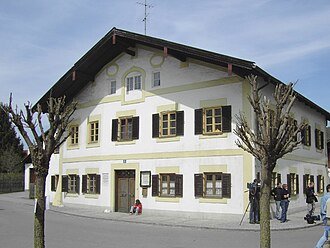 The birthplace of Joseph Alois Ratzinger in Marktl, Bavaria