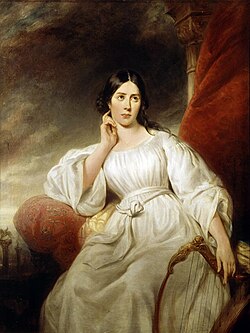 Maria Malibran as Desdemona by Henri Decaisne, 1830
