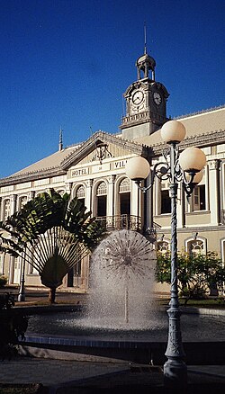 Former town hall or Mayor's office of Fort-de-France