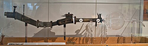 Replica of F.W. Aston's third mass spectrometer