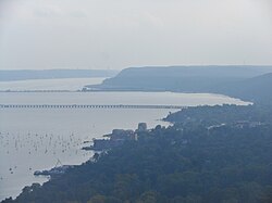 View of Nyack from Hook Mountain