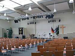 A Pentecostal church in Ravensburg, Germany