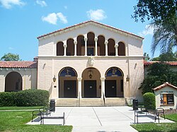 Annie Russell Theatre, located on the campus of Rollins College