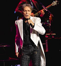 Richard performing in 2021
