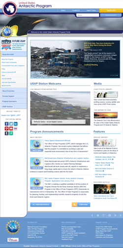 The usap.gov website