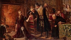 Alchemist Sendivogius (1566–1636) by Jan Matejko, 1867