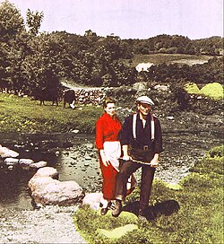 O'Hara and John Wayne in The Quiet Man (1952)