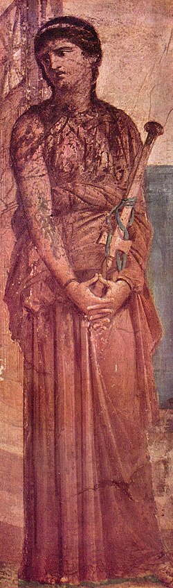 Medea in a fresco from Herculaneum