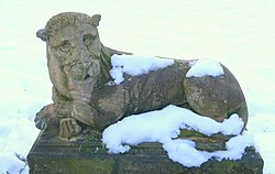 Lion in Dagstuhl's garden.