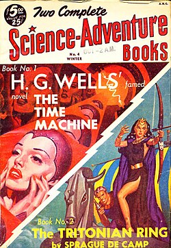Wells's works were reprinted in American science fiction magazines as late as the 1950s.