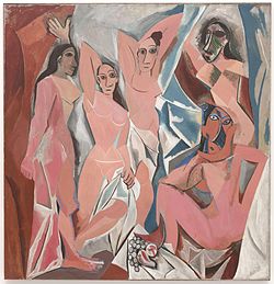 Pablo Picasso's 1907 portrait Les Demoiselles d'Avignon