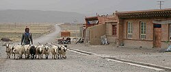 Near Sangkog, Gansu Province
