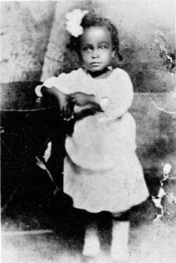 Holiday, aged two, in 1917