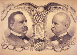 Cleveland/Stevenson poster