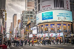 New York is typically characterized by its fast pace of life,[19][20][21] which has spawned the term New York minute.[430]