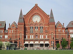 Cincinnati Music Hall in Over-the-Rhine is the city's principal concert hall.