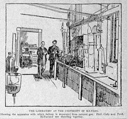 The Kansas City Star's coverage of Cady and McFarland's experiments at KU[69]