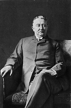 Cecil John Rhodes, the 6th Prime Minister of the Cape Colony (divided between two provinces in modern-day South Africa) and founder of the De Beers diamond company
