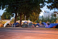 Whoville Homeless Camp in Eugene, Oregon, 2013